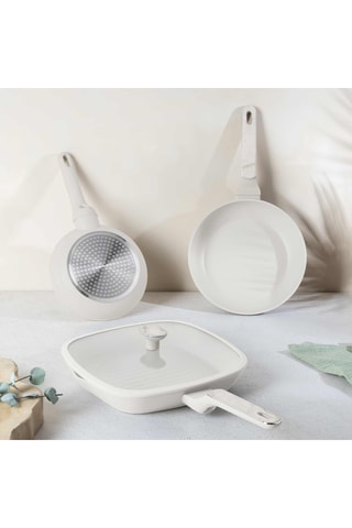 Batería de cocina Sahara Marble - 4 piezas