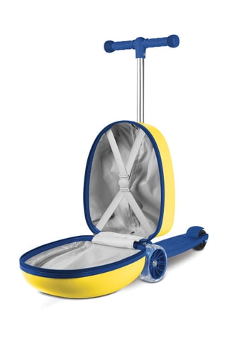 Patinete con maleta (S) Los Minions - Azul y amarillo - A partir de 5 años