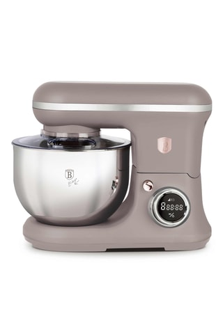 Robot de cocina de acero inoxidable Taupe - 8 velocidades - 1500 W