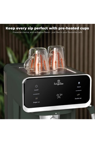 Cafetera de acero inoxidable Matte Green - 1 l - 950 W