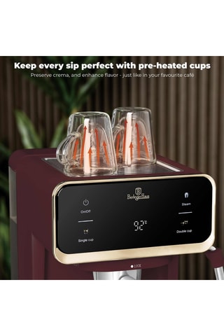 Cafetera de acero inoxidable Leonardo - 1 l - 950 W