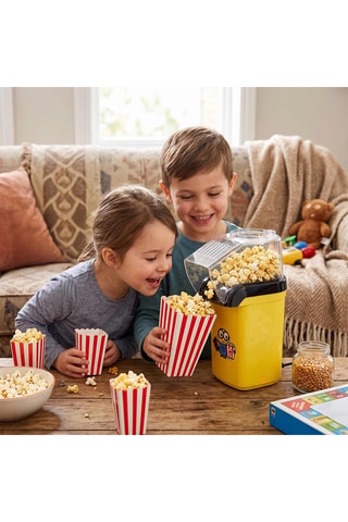 Máquina de palomitas de maíz de acero inoxidable Los Minions - 1200 W