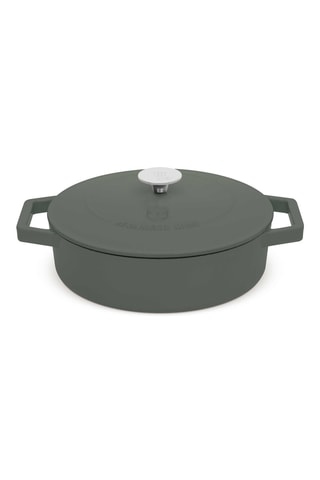 Cocotte redonda de acero fundido Matte Green - 26 cm - 2,57 l
