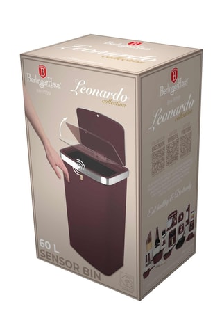 Papelera con sensor Leonardo - 60 l