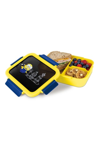 Fiambrera de silicona Los Minions - 16,90 x 23,30 x 5,10 cm