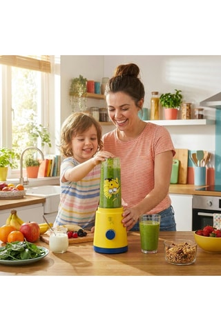 Batidora de vaso de acero inoxidable Los Minions - 320 W - 2 velocidades