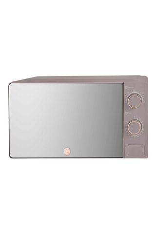 Microondas de vidrio de borosilicato Taupe - 1100 W