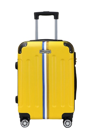 Mala cabine e mala média (S/M) Rivoli - 55/65 cm - Amarelo