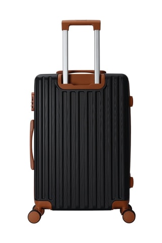 Mala cabine e mala média Nasa Glenn (S/M) - 55/65 cm - Preto