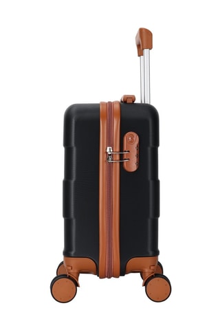 Mala cabine lowcost Staliner (XS) - 40 cm - Preto