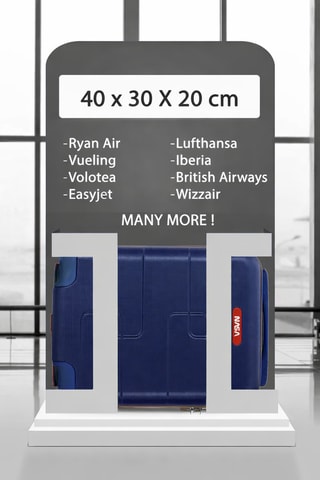 Mala cabine Staliner (S) - 40 cm - Azul
