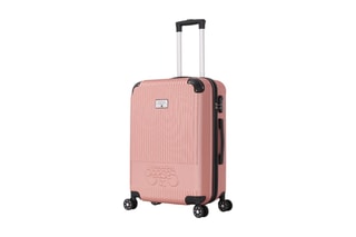 Mala média Orika (M) - 65 cm - Dourado-rosa
