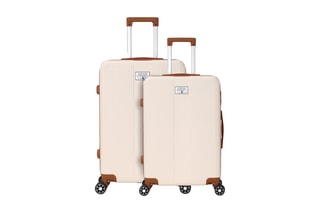 Mala média e mala de grande volume Palama (M/L) - 65/75 cm - Bege