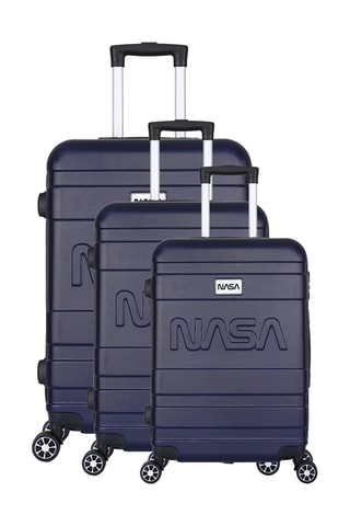 Conjunto de 3 malas Endeavour (S/M/L) -  55/65/75 cm - Azul-marinho