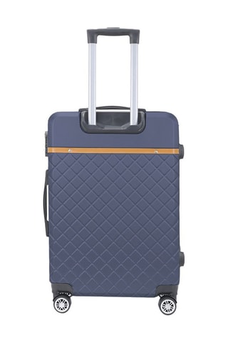 Mala média e mala de grande volume Odeon (M/L) - 65/75 cm - Preto, azul, castanho e cinzento