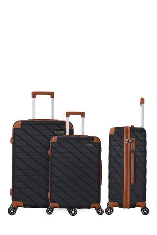 Conjunto de 3 malas ST Germain Corner (S/M/L)  - 55/65/75 cm - Preto