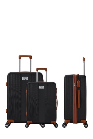 Conjunto de 3 malas Palama (S/M/L) - 55/65/75 cm - Preto