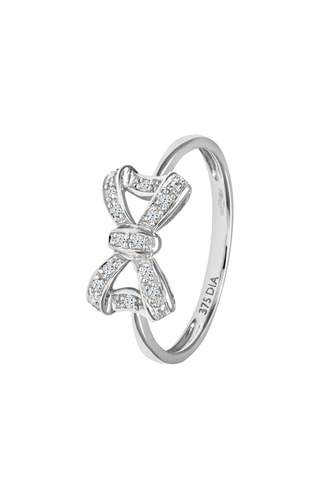 Anillo Oro blanco y diamantes
