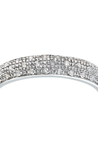 Alianza Oro blanco y diamantes