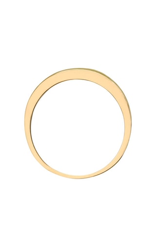 Anillo Oro amarillo, esmeraldas y diamantes