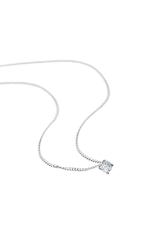 Collar - Oro blanco y diamante