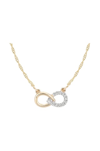 Collar Oro amarillo y diamantes