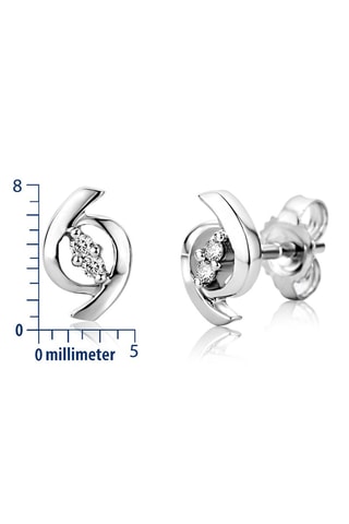 Dormilonas Oro blanco y diamantes