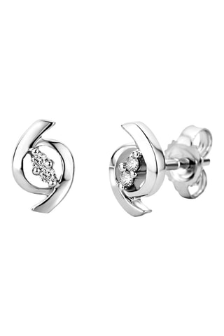 Dormilonas Oro blanco y diamantes