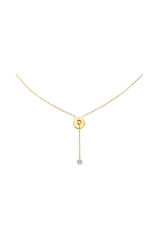Collar Oro amarillo y diamantes