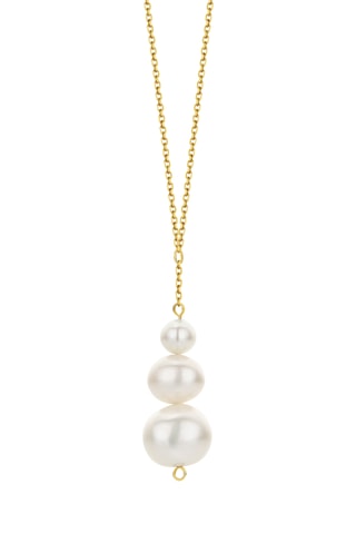 Collar - Oro amarillo y perlas cultivadas de agua dulce