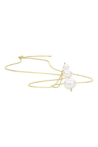 Collar - Oro amarillo y perlas cultivadas de agua dulce