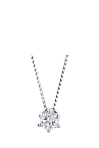 Collar - Oro blanco y diamante