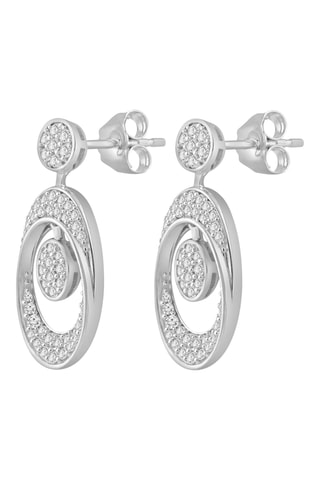 Pendientes - Oro blanco y diamantes