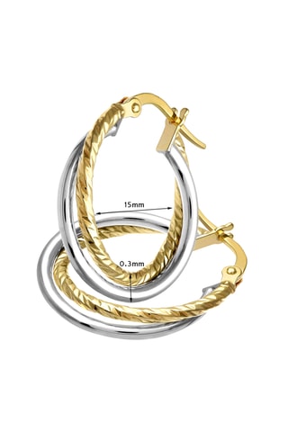 Criollas - Oro amarillo y oro blanco