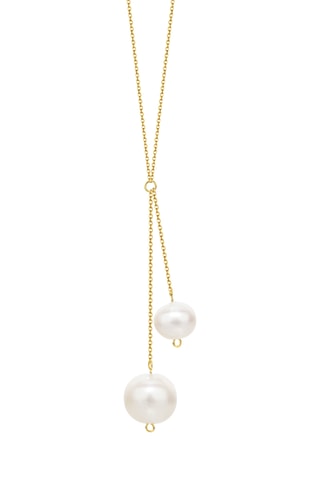 Collar - Oro amarillo y perlas cultivadas de agua dulce