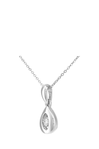 Collar - Oro blanco y diamante