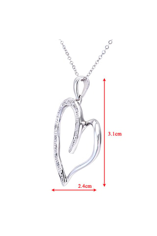 Colgante Oro blanco y diamantes
