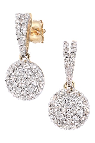 Pendientes Oro amarillo y diamantes