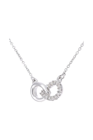 Collar Oro blanco y diamantes