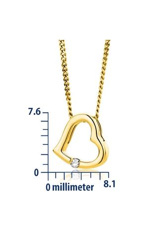 Colgante Oro amarillo y diamante