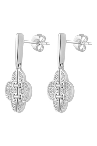 Pendientes - Oro blanco y diamantes