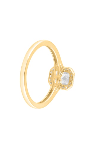Anillo - Oro amarillo y diamantes