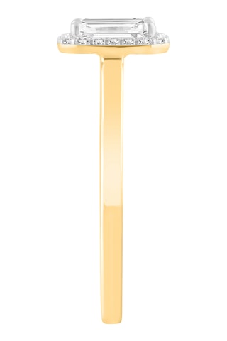 Anillo - Oro amarillo y diamantes