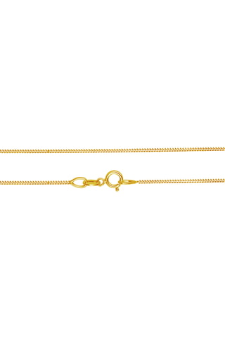 Collar - Oro amarillo y zafiro