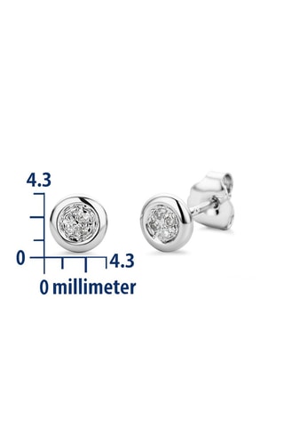 Dormilonas Oro blanco y diamantes