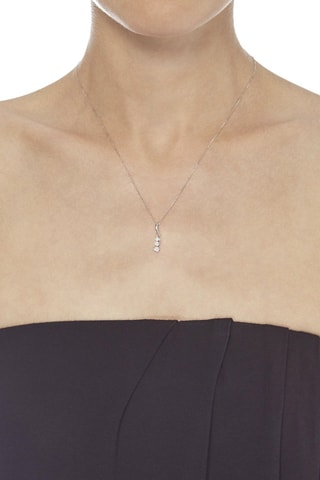 Colgante Oro blanco y diamantes