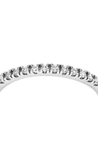 Alianza Oro blanco y diamantes
