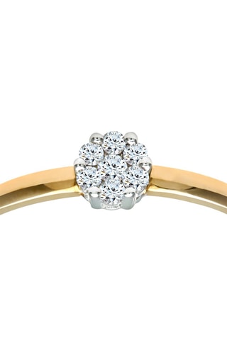 Anillo  Oro amarillo y diamantes