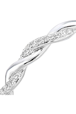 Alianza  Oro blanco y diamantes