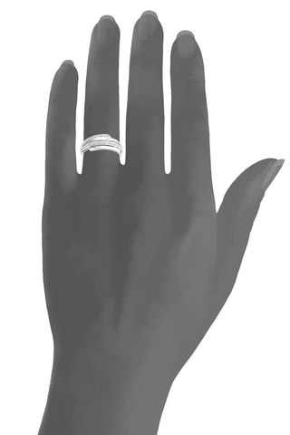Anillo Oro blanco y diamantes